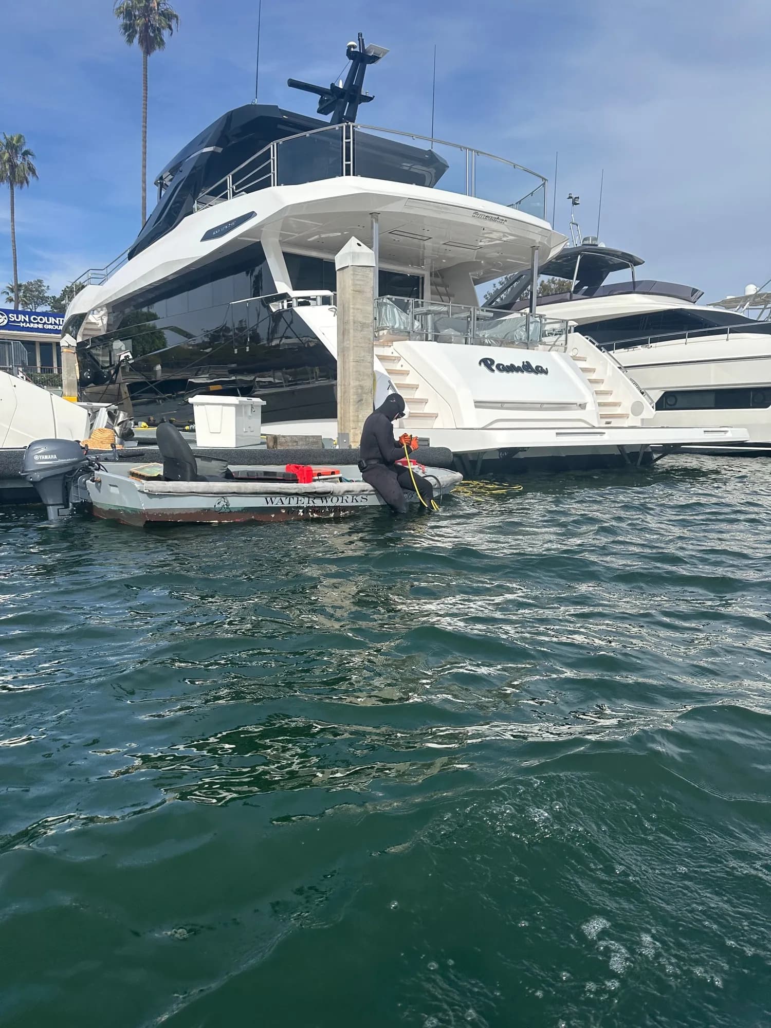 Hull & Bottom — Water Works Yacht Services, Southern California