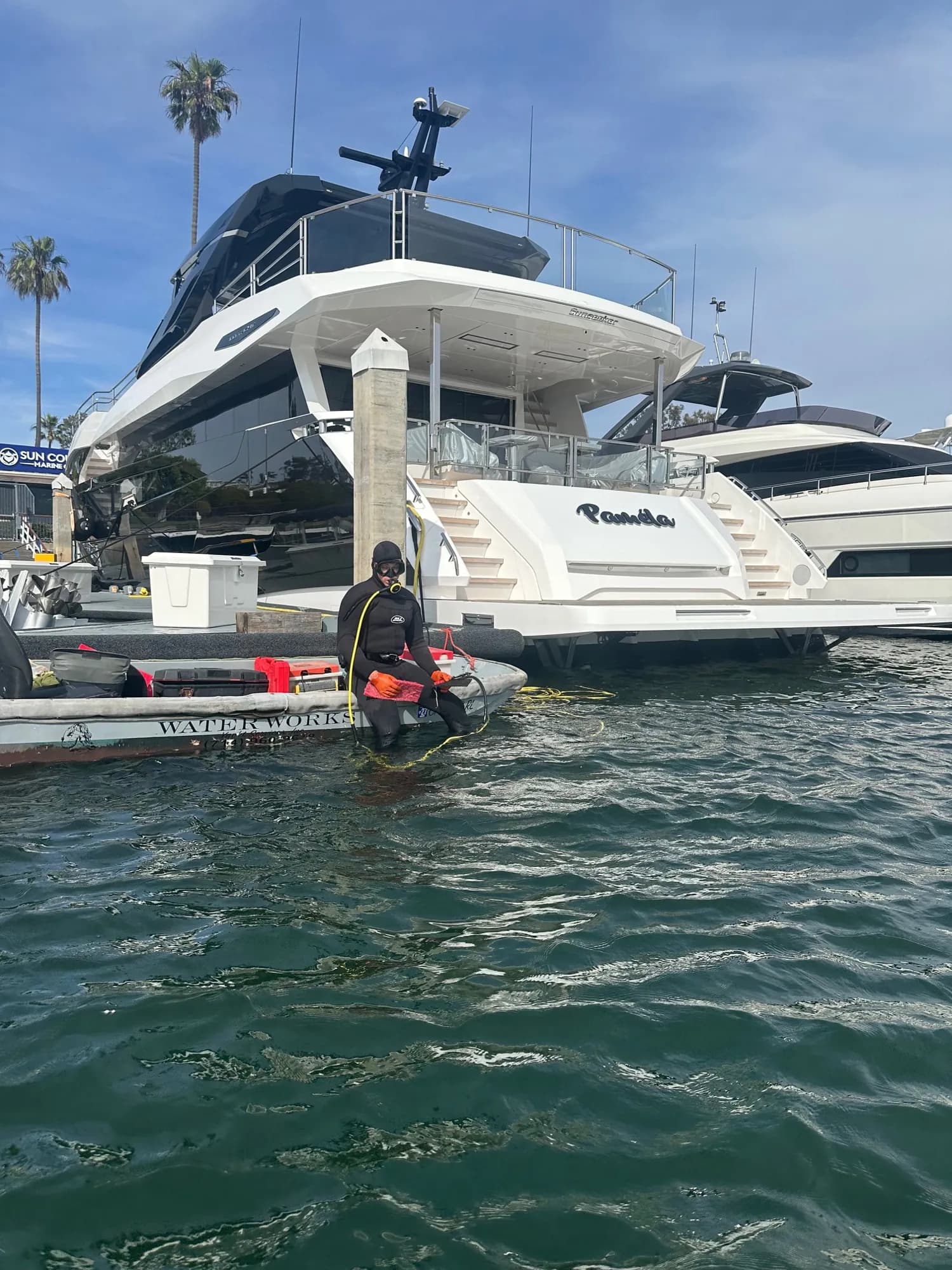 Hull & Bottom — Water Works Yacht Services, Southern California