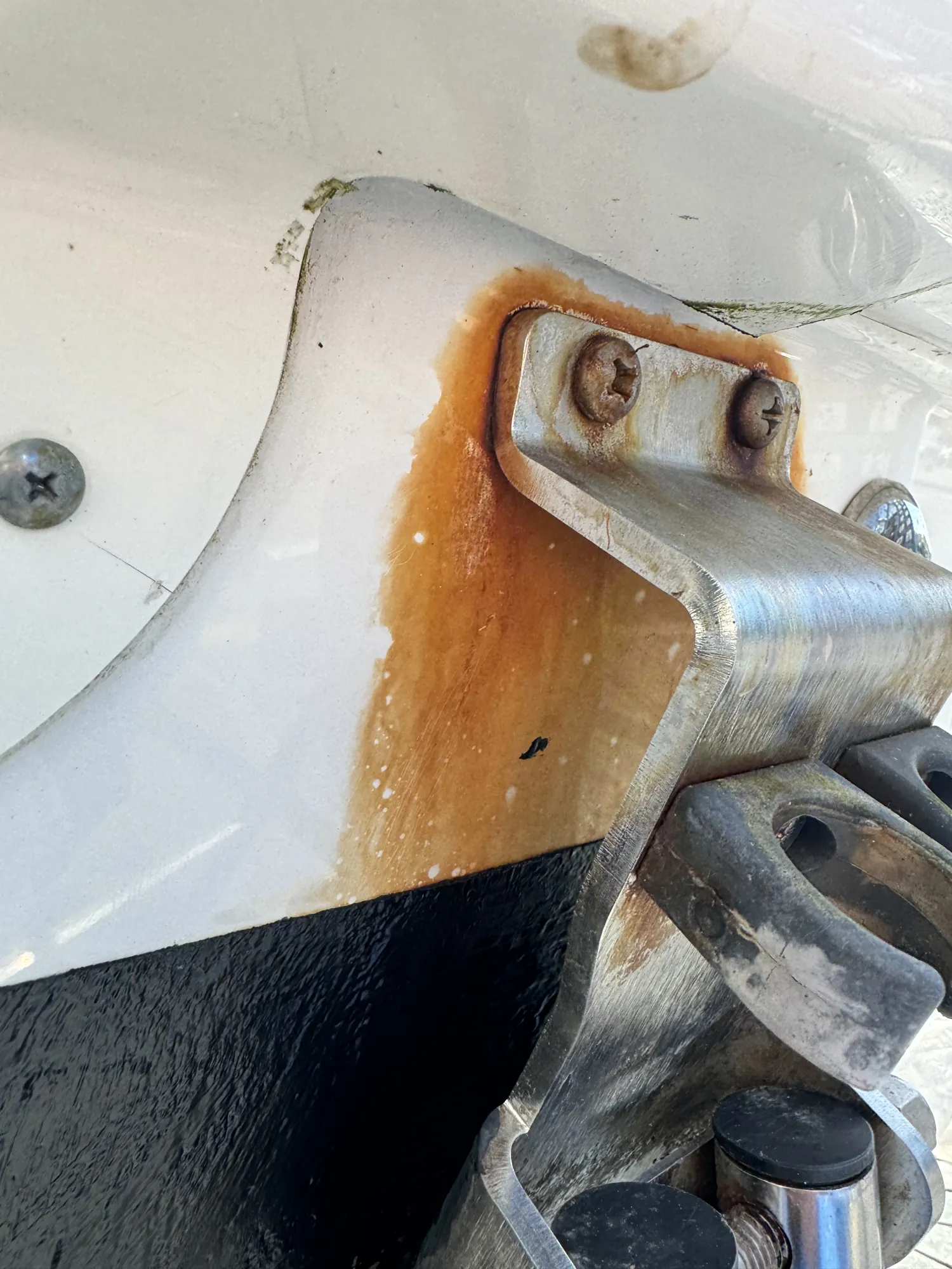 Corrosion — Water Works Yacht Services, Southern California