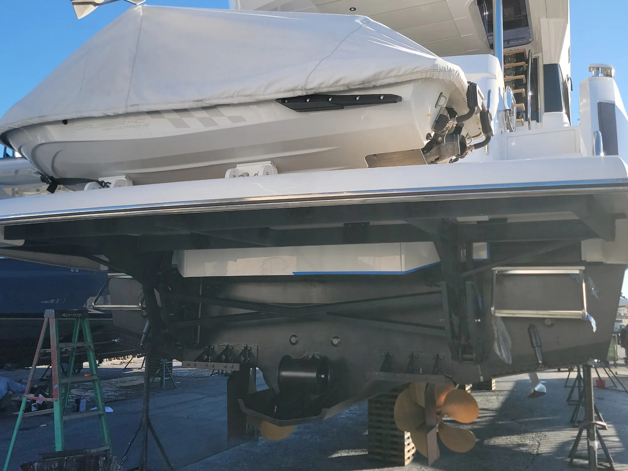 Shipyard work — Water Works Yacht Services, Southern California